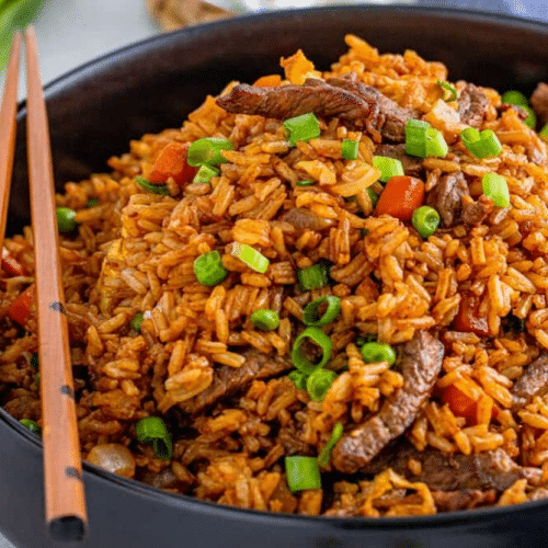 77. Wok Rijst Rund