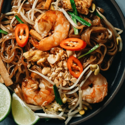 82. Pad Thaï Scampi
