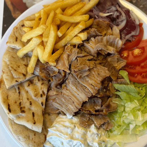 Gyros chicken platter
