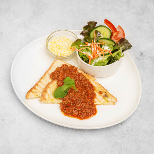 Croque bolognesesaus