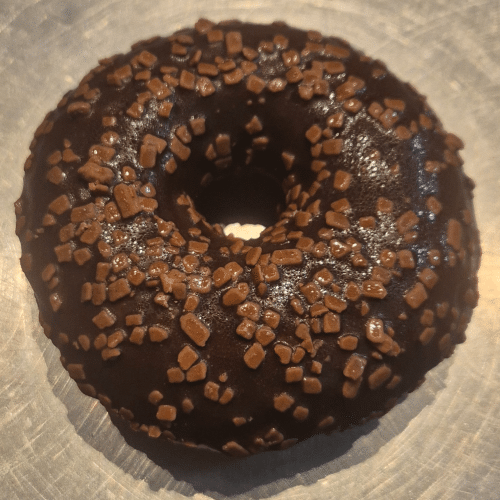 Chocolade donut