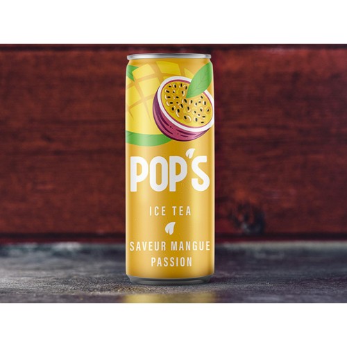 Pop's Ice Tea Mangue Passion