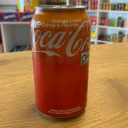 coca cola orange cream