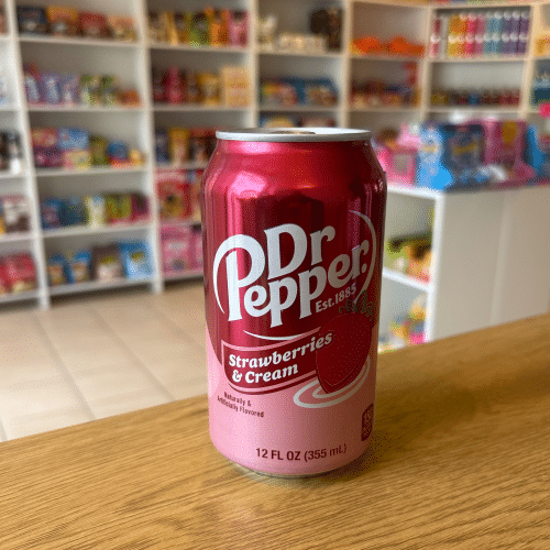 Dr pepper strawberry cream