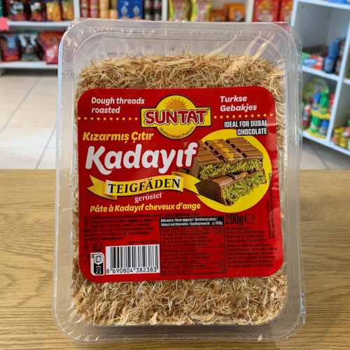 Kadayif pour chocolat de Dubaï