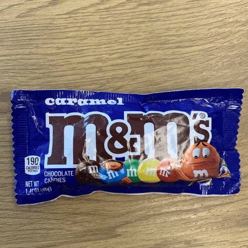 m&m's caramel