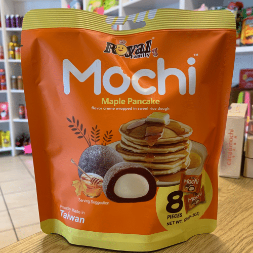 mochi maple pancakes