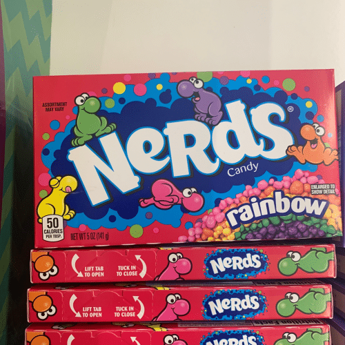 nerds box rainbow