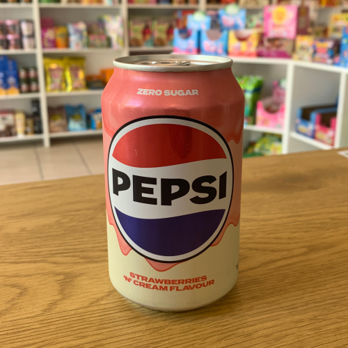 pepsi strawberry cream zero