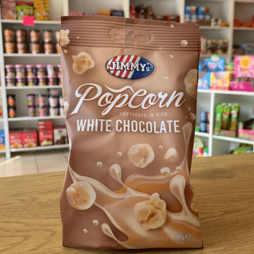 pop corn chocolat blanc