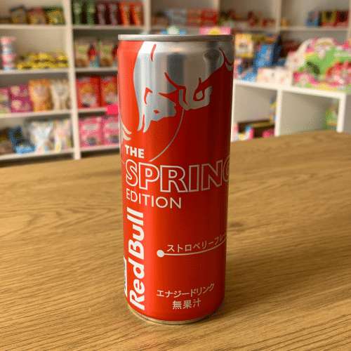 red bull fraise