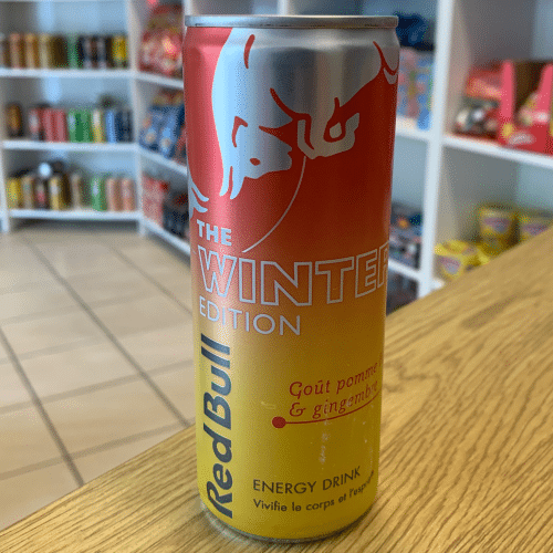 red bull pomme fuji & gingembre