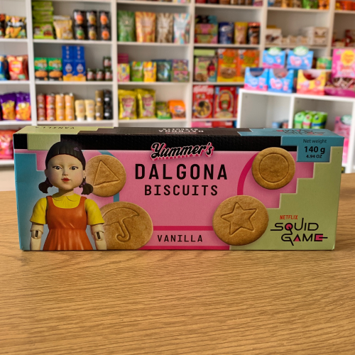 squid game biscuit vanilla
