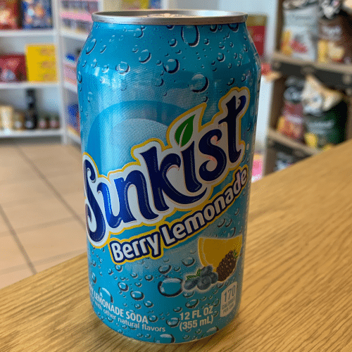 sunkist mures myrtille citron