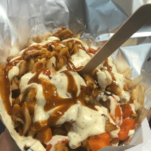 Broodje shoarma feta