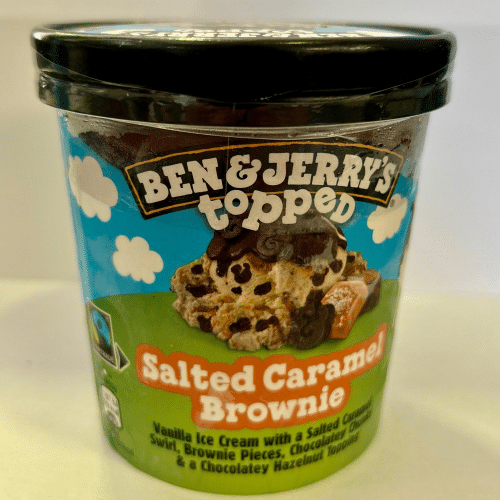 salted caramel brownie