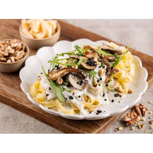 Tagliatelle Tartufata e Funghi.