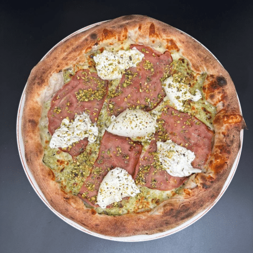 Pizza pistacchio