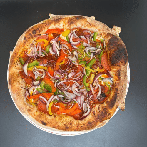 Pizza rosso piccante (nouvelle recette)