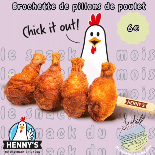 Brochette pilon de poulet