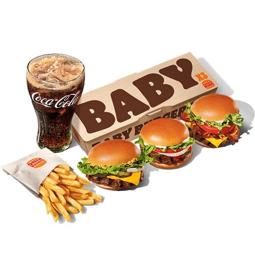 Baby Burger Menu