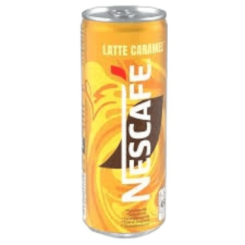 Café nescafe latte caramel