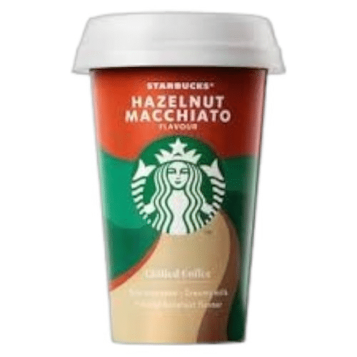 Café starbucks hazelnut macchiato