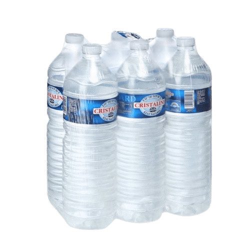 Cristaline eau plate / 6x1.5l