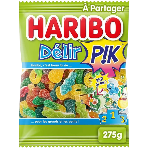 Haribo Délir Pik / 275g