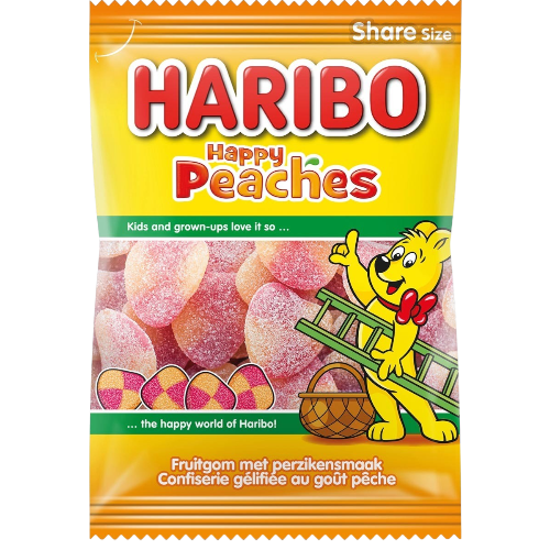 Haribo peaches / 250g