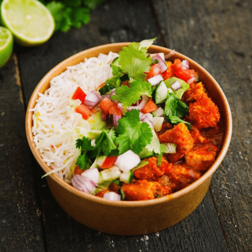 Chicken Tikka Rice Bowl