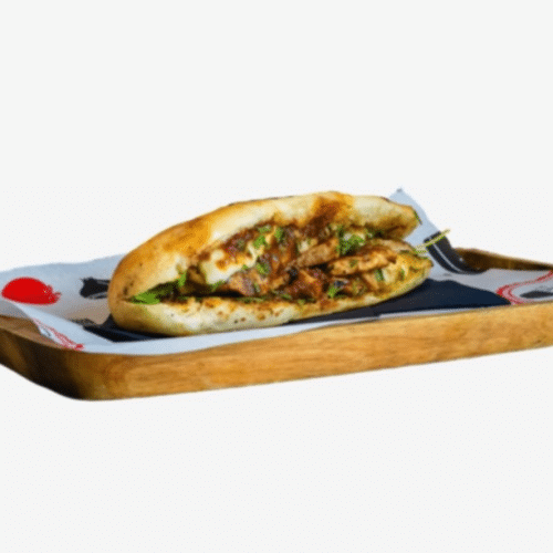 Sandwich poulet aubergine