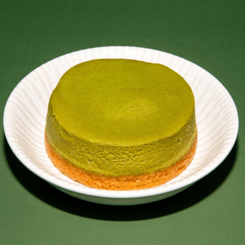 Mhhh...green tea cheesecake
