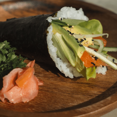 Temaki saumon avocat