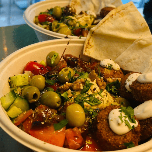 Ibra Bowl falafel