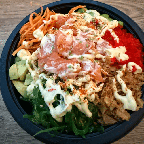Poké classic salmon
