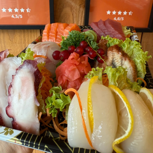 Sashimi mix (20 stuks)