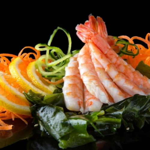 Sashimi scampi