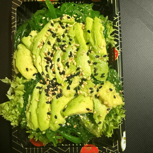Zeewiersalade met avocado