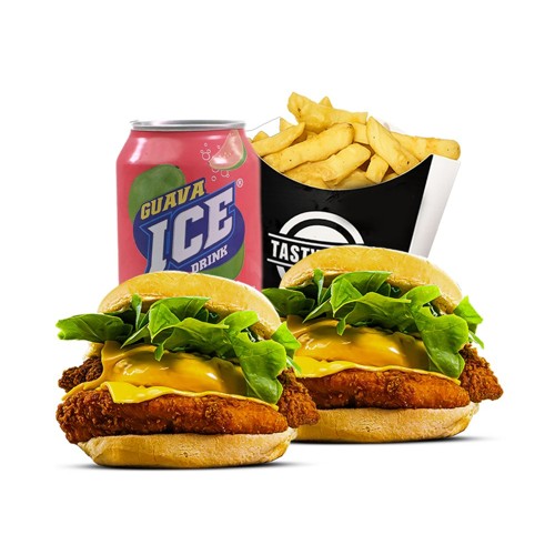 Menu Duo : 2 Smash Chicken