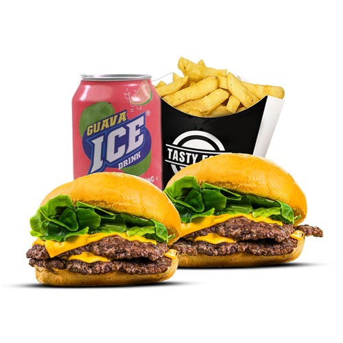 Menu Duo : 2 Smash double