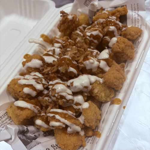 Tater Tots chicken popcorn
