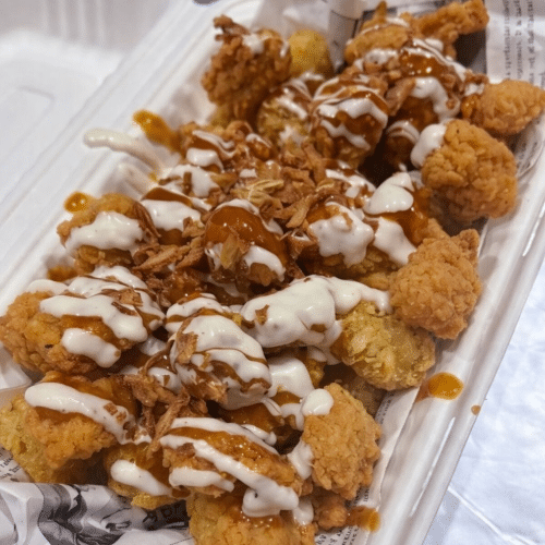 Tater Tots chicken popcorn