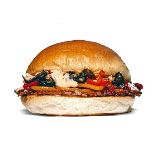 HOT JALA NO MEAT BURGER