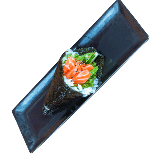 Temaki sake (zalm)