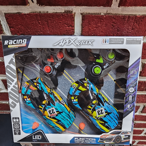 Voiture avec telecommande 2 pieces