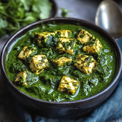 Palak paneer
