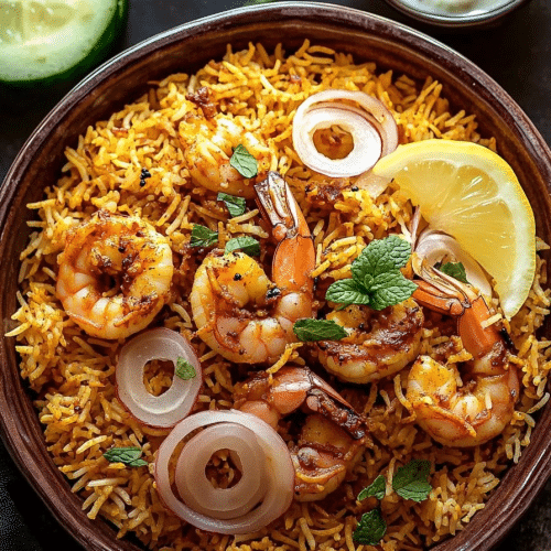 Prawn Biryani (Scampi)