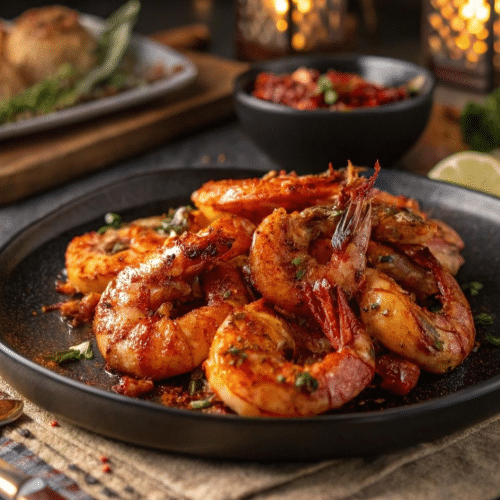 Tandoori jhinga (scampi)