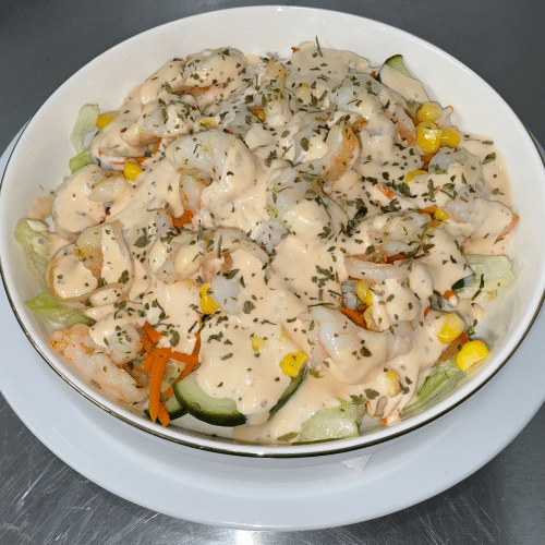 Salade de scampis